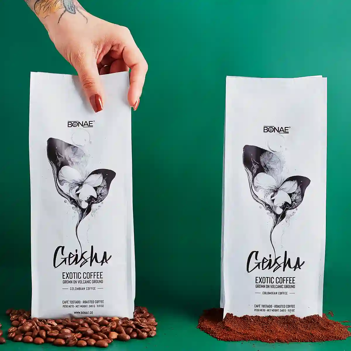 Café Geisha Lote 02 Bonae - origen Colombia