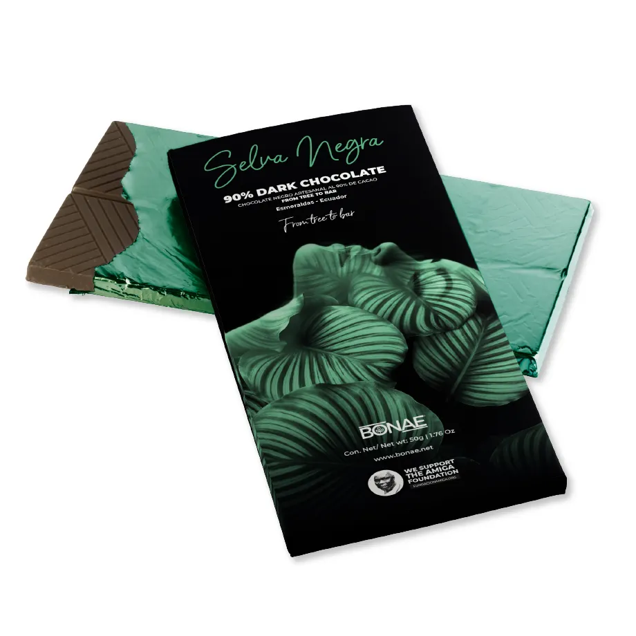 Selva Negra Barra de chocolate Bonae Selva Negra al 90% cacao